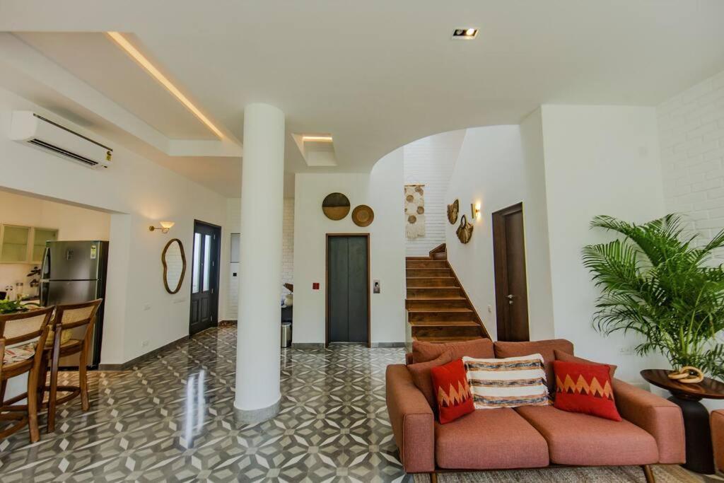 Presidential Luxury Villa Anjuna With Pvt Pool & Bathtub, Most Prime Location Dış mekan fotoğraf