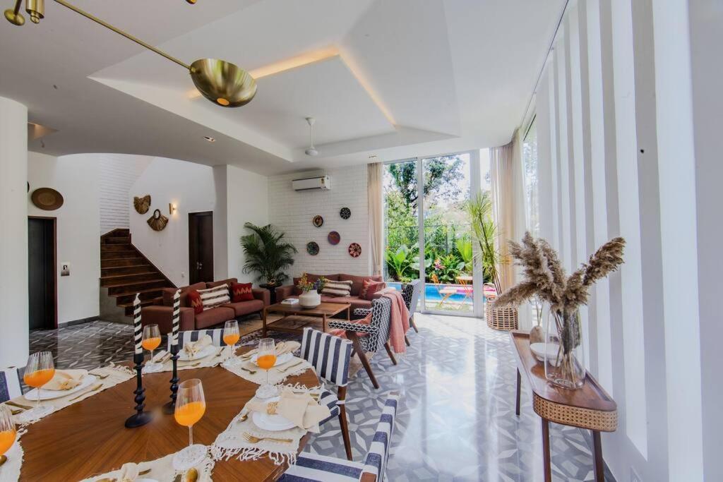 Presidential Luxury Villa Anjuna With Pvt Pool & Bathtub, Most Prime Location Dış mekan fotoğraf